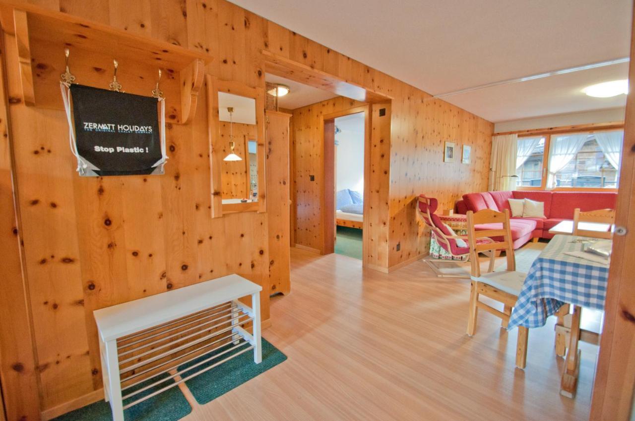 Ferienwohnung Dent Blanche Zermatt Exterior foto